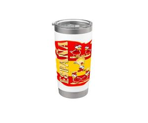 DRAPEAU ESPAGNOL ESPAÑA POULAILLER POULES POULETS ESPAGNE Gobelet isotherme en acier inoxydable double paroi