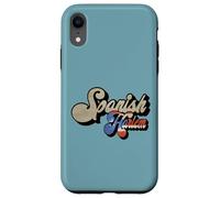 Drapeau Espagnol Harlem portoricain New York Vintage Coque pour iPhone XR