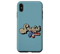 Drapeau Espagnol Harlem portoricain New York Vintage Coque pour iPhone XS Max