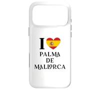 Drapeau Espagnol « I Love Palma de Majorque » Coque pour iPhone 17 Pro Max