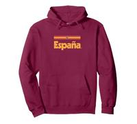 Drapeau Espagnol rétro Espagne Rouge Espagne Sweat à Capuche