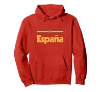Drapeau Espagnol rétro Espagne Rouge Espagne Sweat à Capuche