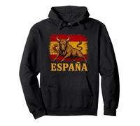 Drapeau Espagnol Taureau Fort Espagnol Country fierté Graphique Sweat à Capuche