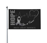 Drapeau Espoir pour la sensibilisation au cancer du Drapeau De Jardin