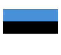 Drapeau Estonie (5x3.3cm) - Sticker/autocollant G
