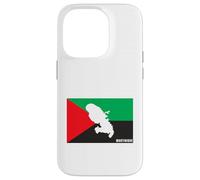 Drapeau et Carte Martinique 972 Cadeau Martiniquais Coque pour iPhone 14 Pro