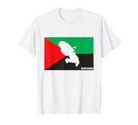 Drapeau et Carte Martinique 972 Cadeau Martiniquais T-Shirt