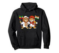 Drapeau Éthiopie Inde Racines éthiopiennes Fier Indien Sweat à Capuche