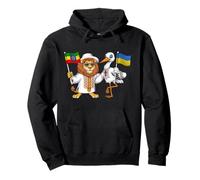 Drapeau Éthiopie Ukraine Racines éthiopiennes ukrainien Sweat à Capuche