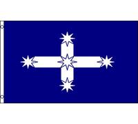 Drapeau Eurêka Double Face Bannière Personnalisée Imperméable Drapeau Grand Pour Fans Garden Élection 90X150Cm