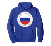 Drapeau fabriqué en Russie Bleu Sweat à Capuche
