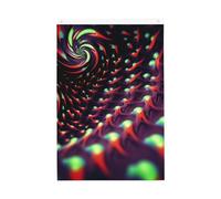 Drapeau fantaisie de science-fiction vertigineux de 60 x 91 cm double face qui ne se décolore pas, drapeau de jardin avec bannière extérieure en laiton pour décoration de cour, porche, pelouse