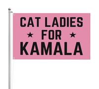 Drapeau Femmes pour Kamala 3x5 pi Double face Extérieur Harris Présidente Bannière Rose Femmes Filles Soutien Polyester Durable |