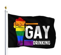 Drapeau Fierté L'amour est l'amour LGBT Pavillon Nautique Anniversaires