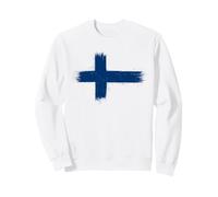 Drapeau Finlande pour Jour Indépendance ou Fier Finlandais Sweatshirt