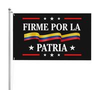 Drapeau Firme Por La Patria Abelardo De La Espriella 90 x 150 cm, impression recto-verso, grande bannière exté
