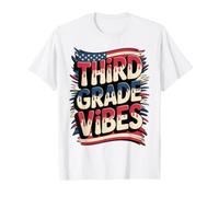 Drapeau « First Day Teacher I Teach » - Rouge et Blanc T-Shirt
