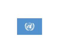 Drapeau flag Nation Unies 7764 UN autocollant adhésif sticker - Taille : 4 cm