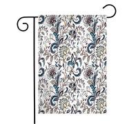 Drapeau Fleurs Vintage Provence Fleur Design Style Difficile Beauté Mode Papier Luxe Main Lavable Drapeau Paysage, Pour Balcon, D'Intérieur, 30x45cm