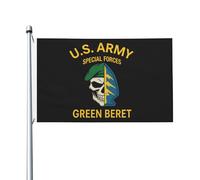 Drapeau Forces spéciales des Bérets verts de Drapeau De Jardin