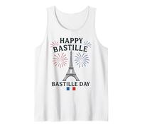 Drapeau français de la Bastille 14 juillet Débardeur