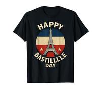 Drapeau français de la Bastille 14 juillet T-Shirt