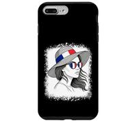 Drapeau Français Femme Vacances Voyage Style Coque pour iPhone 7 Plus/8 Plus