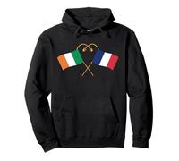Drapeau français Heritage France Irlande Drapeau français Sweat à Capuche