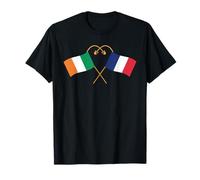 Drapeau français Heritage France Irlande Drapeau français T-Shirt