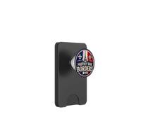 Drapeau français Tricolore pour protéger nos frontières Tour d'aigle F PopSockets PopWallet pour MagSafe