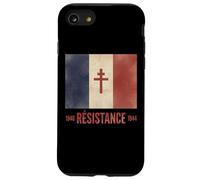 Drapeau France 1940-1944 Croix Lorraine Coque pour iPhone SE (2020) / 7/8