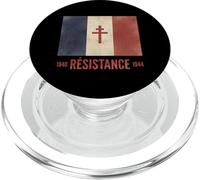 Drapeau France 1940-1944 Croix Lorraine PopSockets PopGrip pour MagSafe