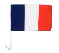 Drapeau France 45 X 30 Cm Pour Vitre De Voiture Multicolore