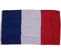 Drapeau France 90 X 150 CM Avec Anneaux en Laiton Pour à Hisser Bannière Drapeau