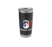 Drapeau France Alpes françaises Gobelet isotherme en acier inoxydable double paroi