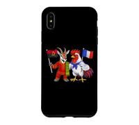 Drapeau France Angola Racines Franco-angolaises Héritage Coque pour iPhone XS Max