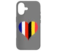 Drapeau France Belgique Génial pour Fier Français Belge Coque pour iPhone 17