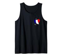 Drapeau France Bleu Blanc Rouge 14 juillet Fierté Française Débardeur