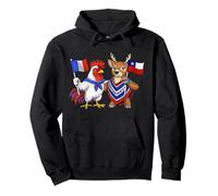 Drapeau France Chili Racines Françaises Héritage Chilien Sweat à Capuche