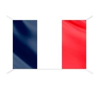 Drapeau France, drapeaux du monde pour intérieur et extérieur, drapeaux de communautés, pays - 144 x 93 cm