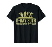 Drapeau France du débarquement de Normandie 80 anniversaire T-Shirt