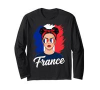 Drapeau France Fière Française Manche Longue