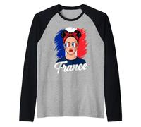Drapeau France Fière Française Manche Raglan