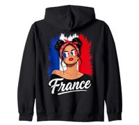 Drapeau France Fière Française Sweat à Capuche