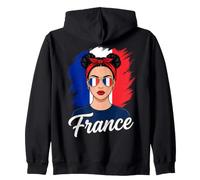 Drapeau France Fière Française Sweat à Capuche