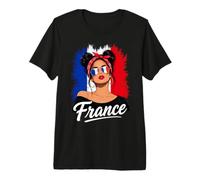 Drapeau France Fière Française T-Shirt Haut de Gamme