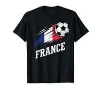 Drapeau France Football Fan Graphique Sports T-Shirt