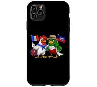 Drapeau France Haïti Racines Françaises Héritage Haïtien Coque pour iPhone 11 Pro Max