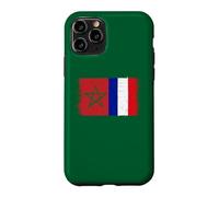 Drapeau France Maroc Fierté Marocaine Fan Français Marocain Coque pour iPhone 11 Pro