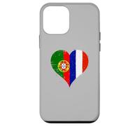 Drapeau France Portugal Génial pour Fier Français Portugais Coque pour iPhone 12 Mini